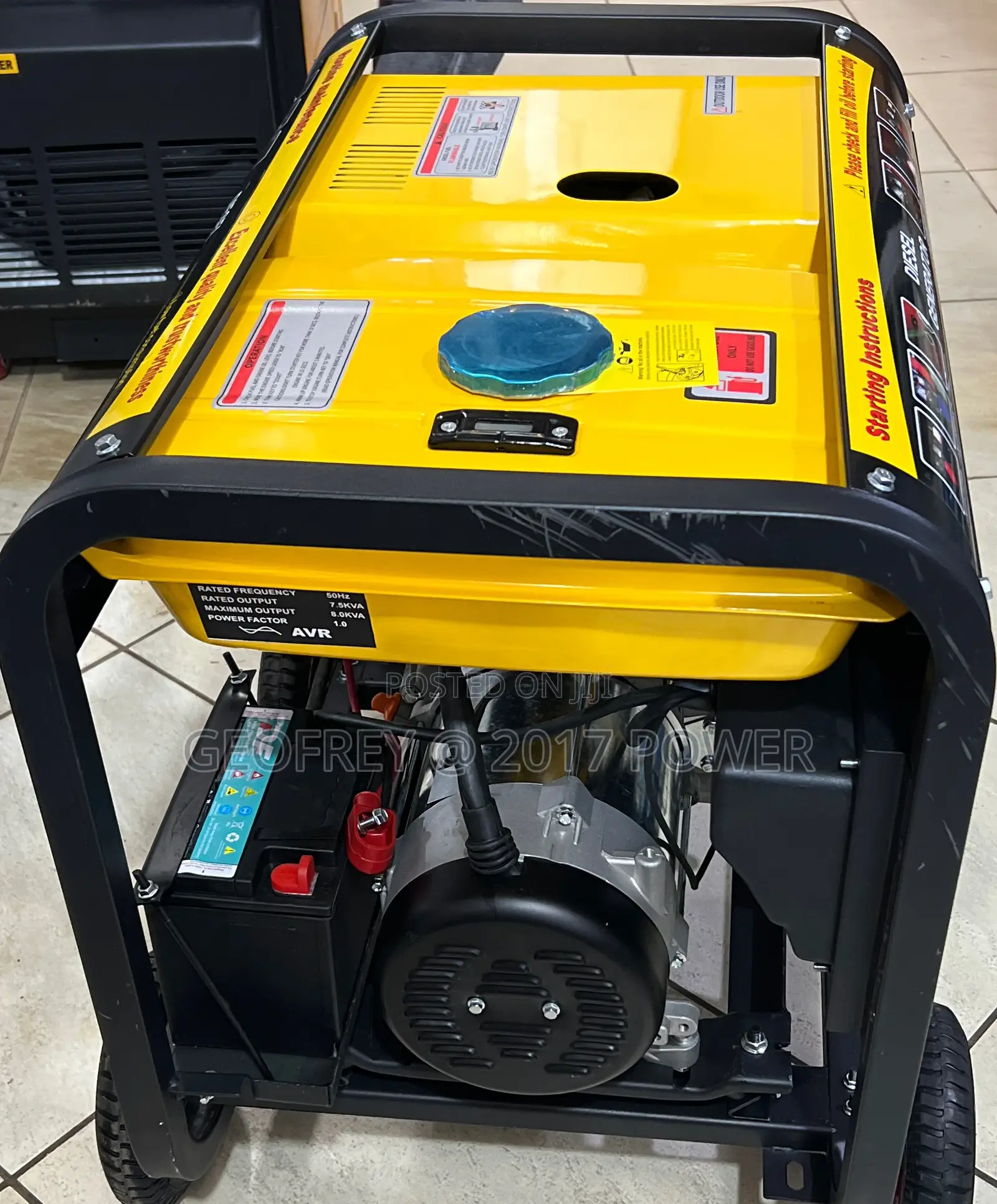 Generator Diesel 8000watts Honda