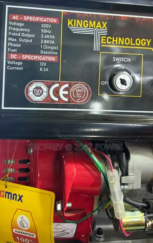 Kingmax Petrol Generator 2.8kw