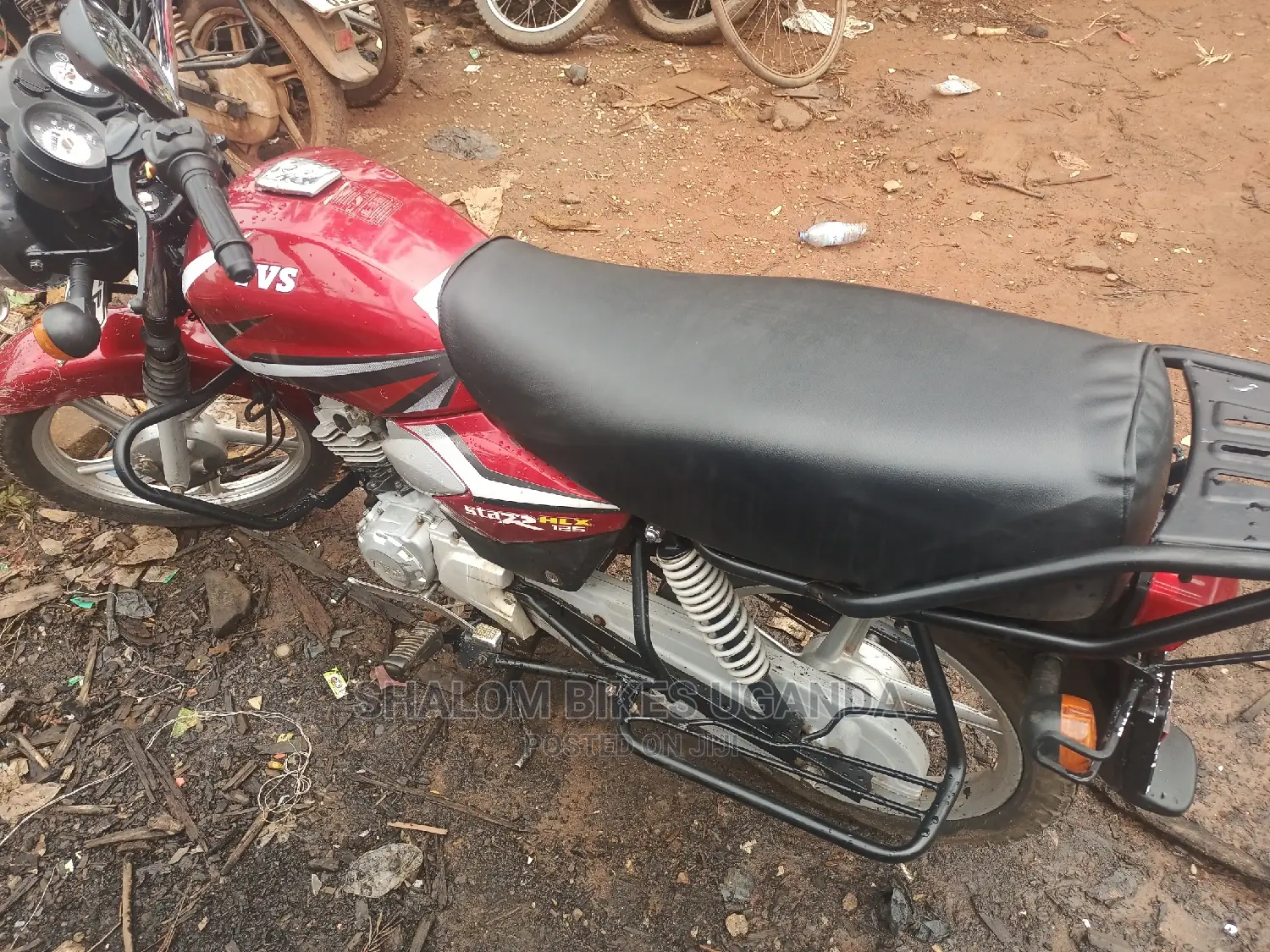 Haojue VE125 HJ125T-26 2022 Red