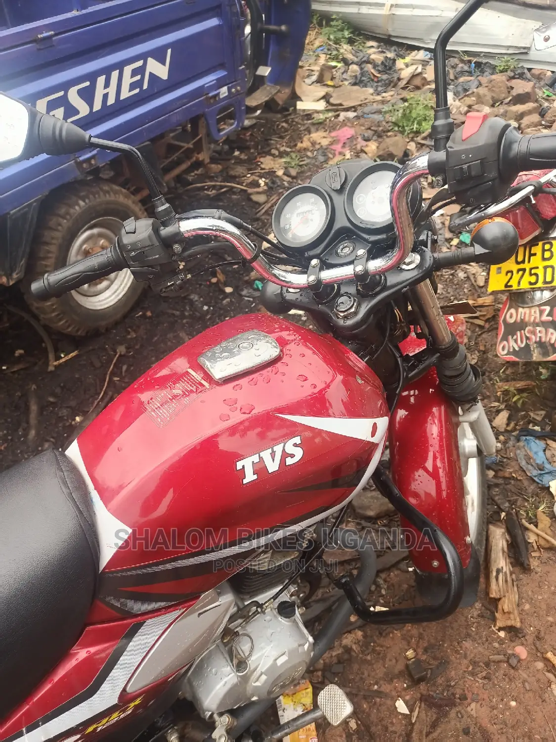 Haojue VE125 HJ125T-26 2022 Red