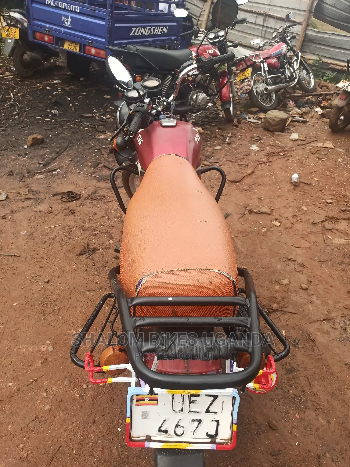 Haojue HJ125T-10E 2018 Red
