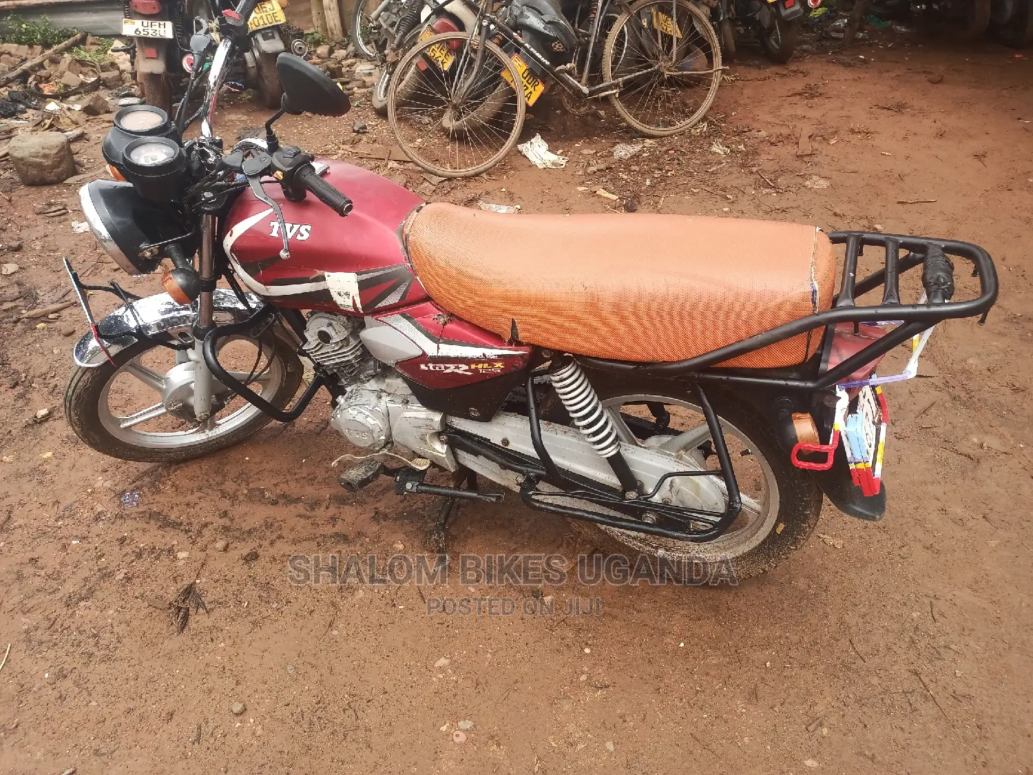 Haojue HJ125T-10E 2018 Red