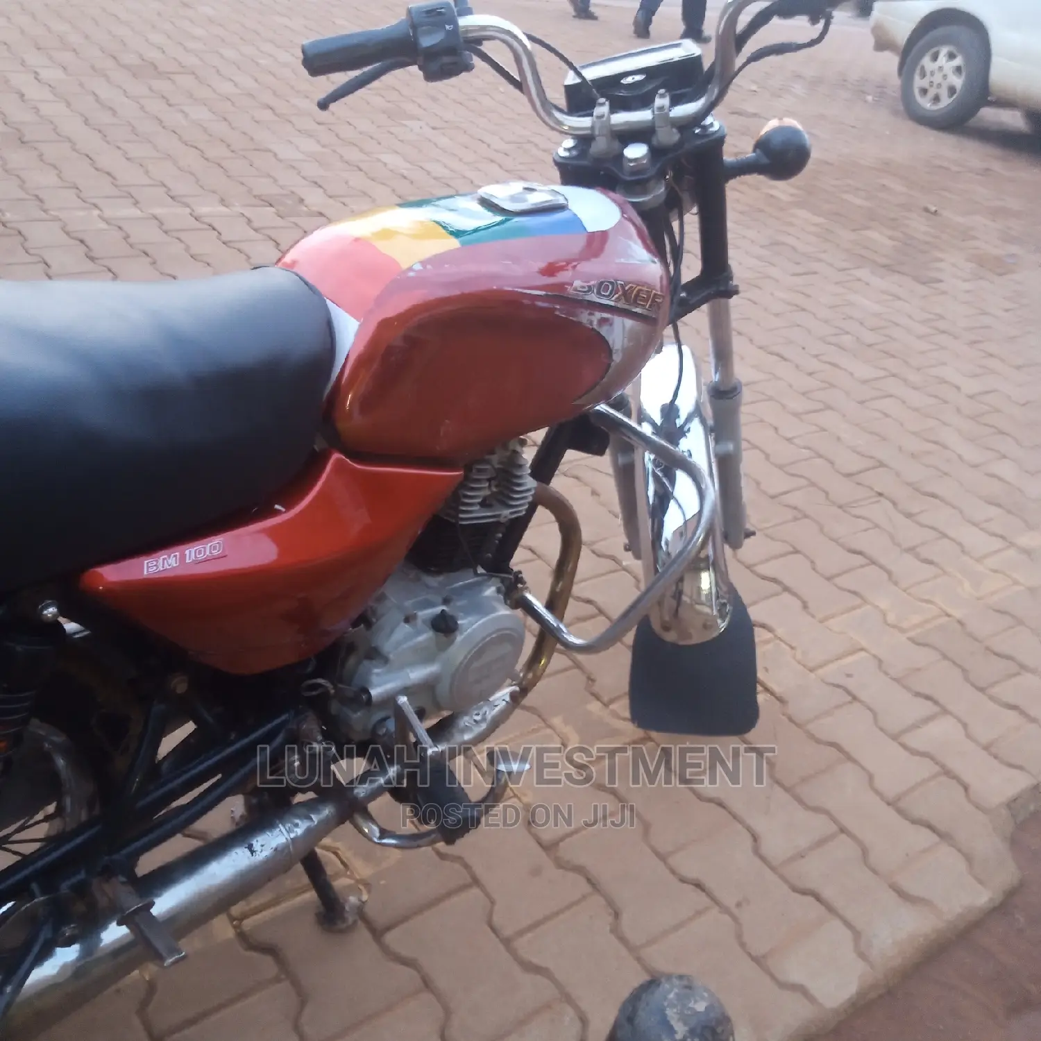 Bajaj Boxer 100 2018 Red