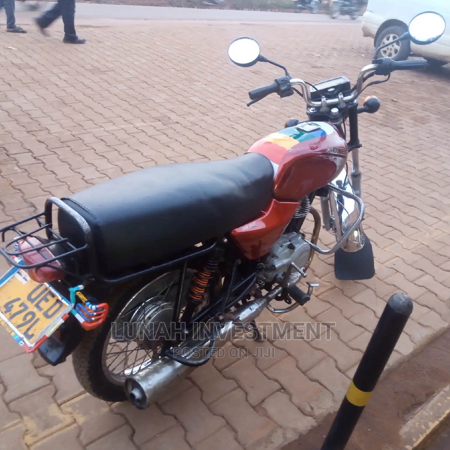 Bajaj Boxer 100 2018 Red