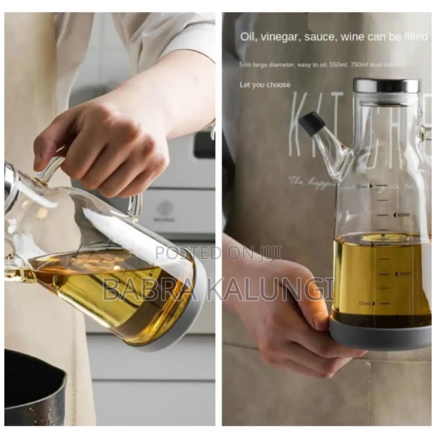 Oil, Vinegar, Wine Measuring Dispenser