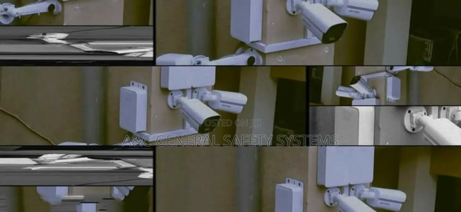 CCTV Cameras Fullkit Night Vision Crystal Clear View Colored