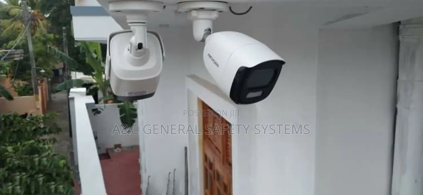 CCTV Cameras Fullkit Night Vision Crystal Clear View Colored