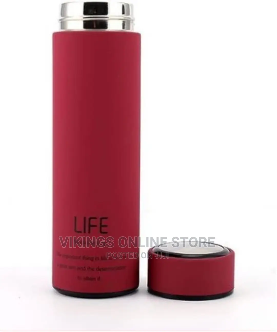 Life Stainless Steel Tea Water Flask Vacuum Bottle, 450ml