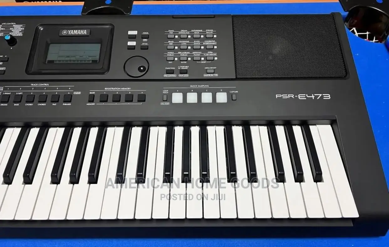 Original Yamaha PSR-E473 Electronic Keyboard, USB/Pitch Bend