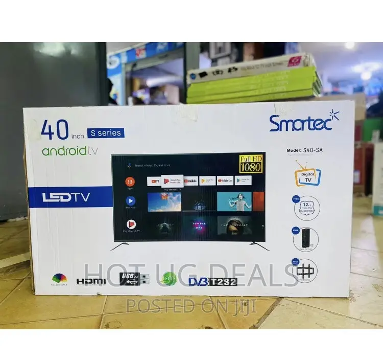 Smartec 40 Inch Android Smart TV With Inbuilt Free to Air