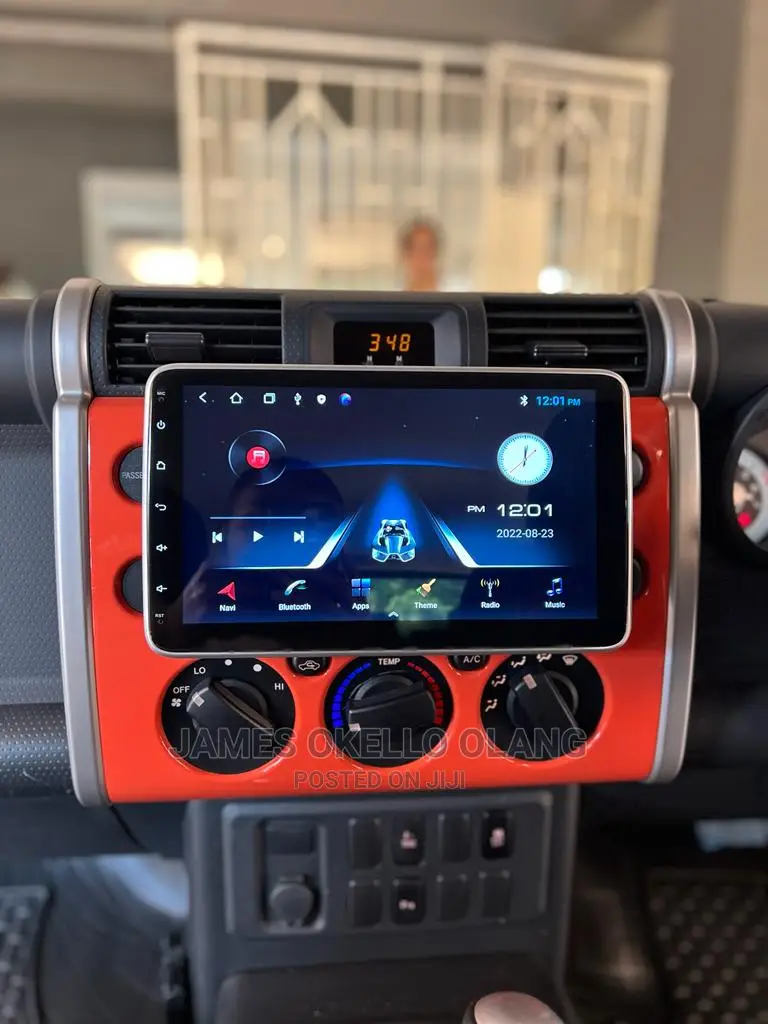 Tesla Radio Fitted in Fj Cruiser