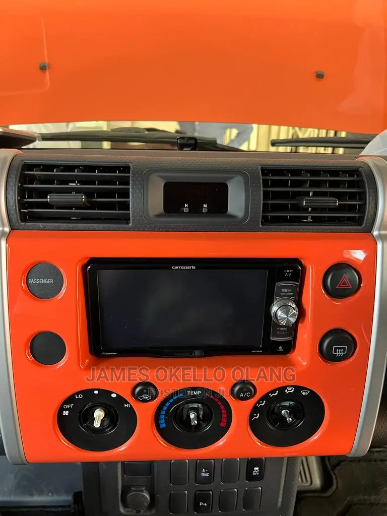 Tesla Radio Fitted in Fj Cruiser