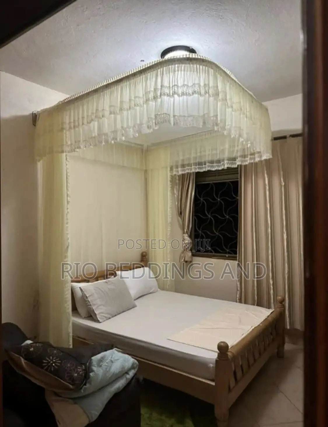 Wall Mount Mosquito Net King Size