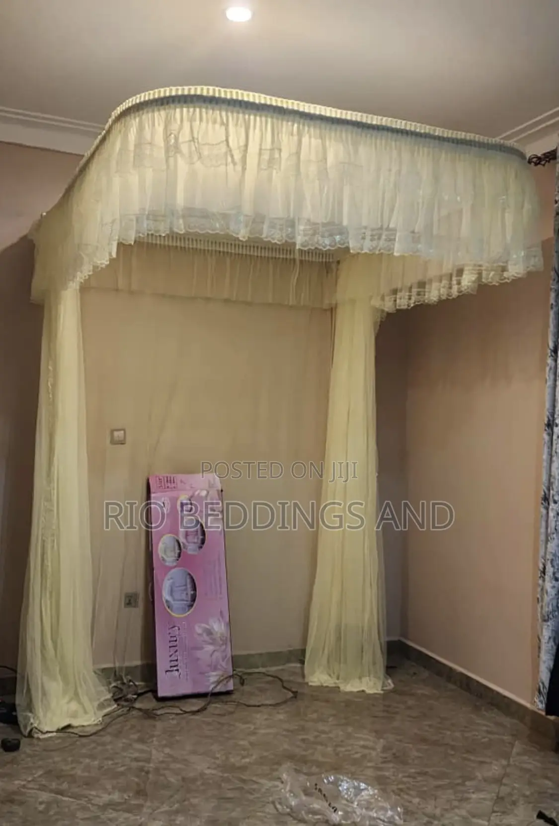 Wall Mount Mosquito Net King Size