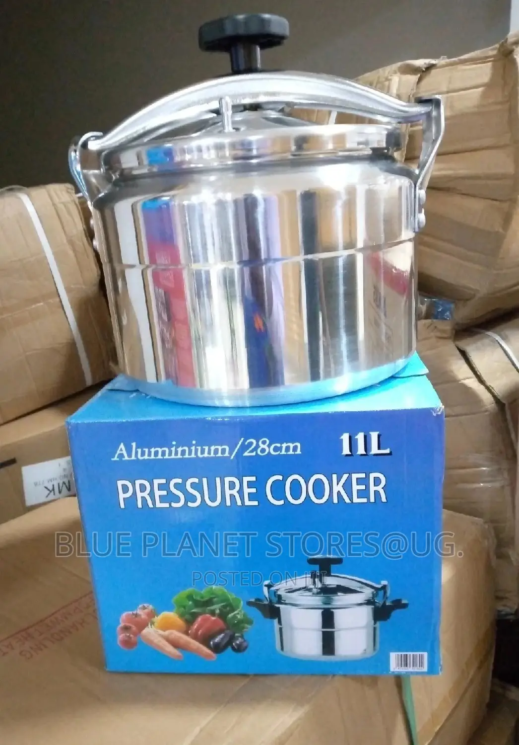 GENERIC 11litres Pressure Cookers \\ Aluminum/28cm.