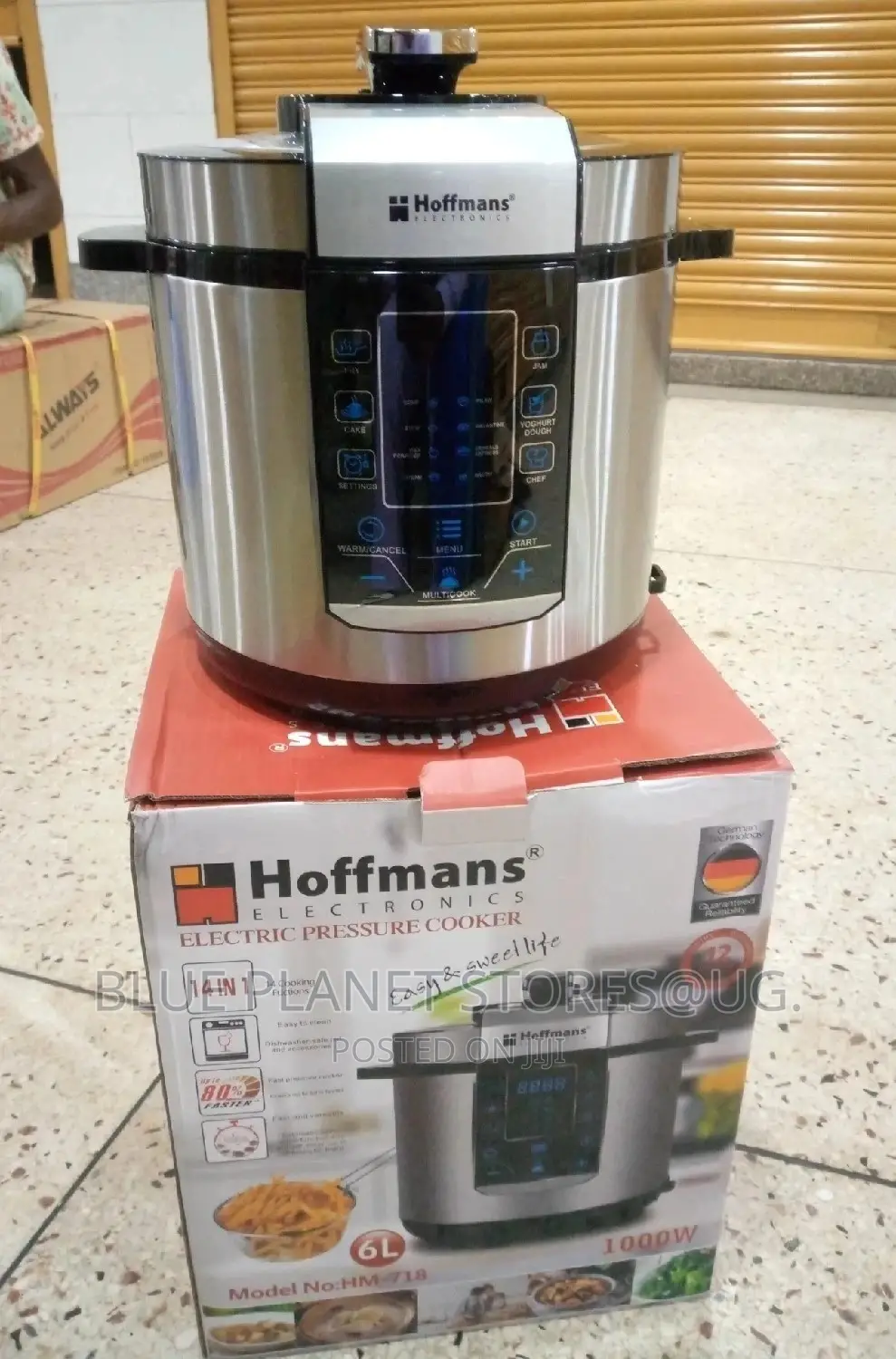 Hoffmans 6.0l // 14_in_1 Pressure Cookers // 1000w // Hm-718