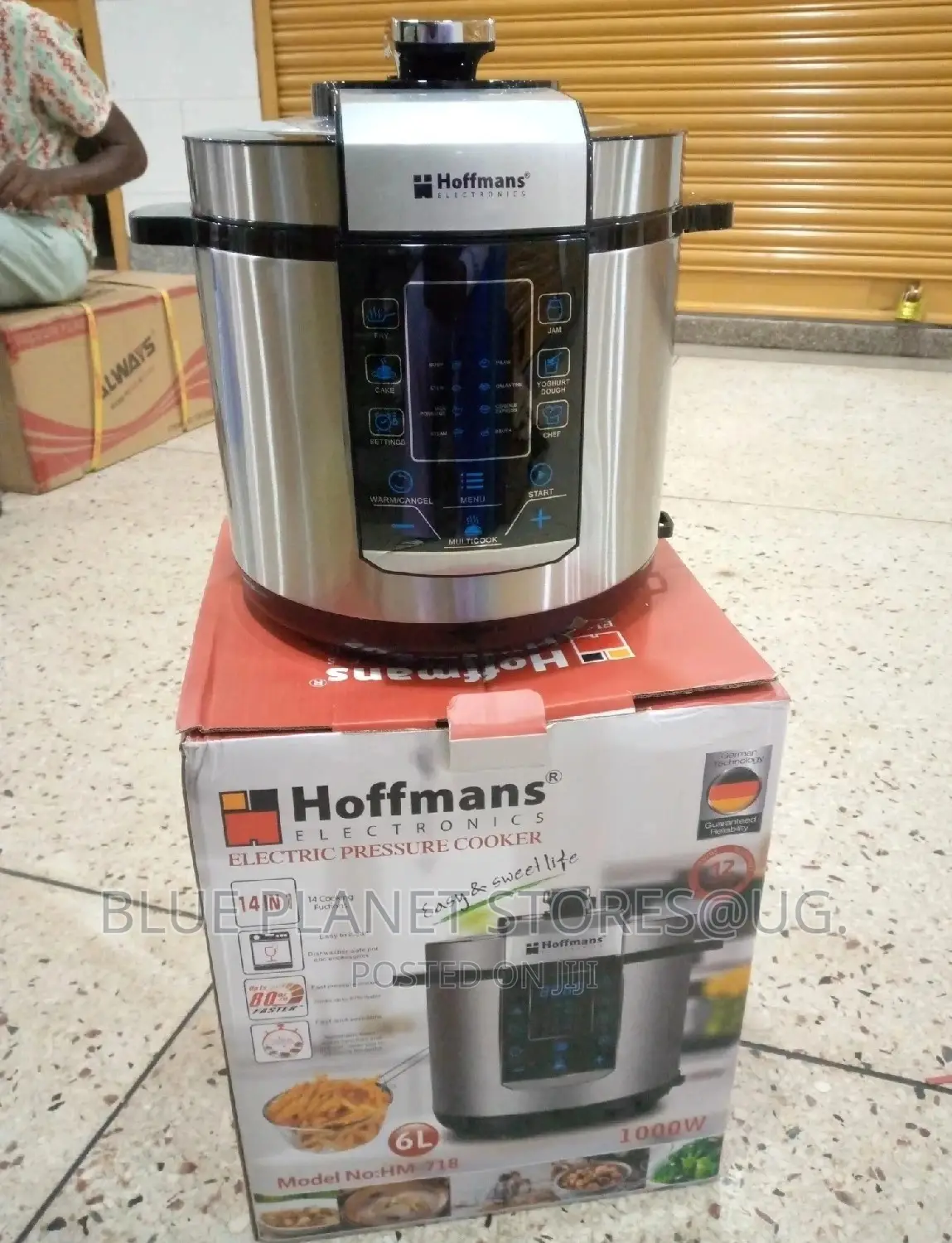 Hoffmans 6.0l // 14_in_1 Pressure Cookers // 1000w // Hm-718