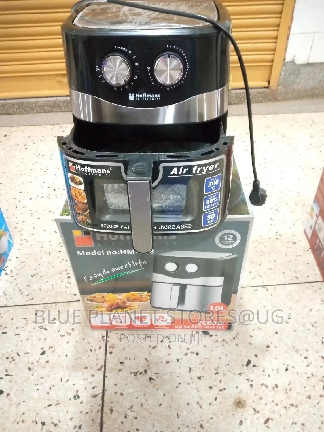 HOFFMANS 10litres Electric Airfryers \\ 2000w \\ HM-778