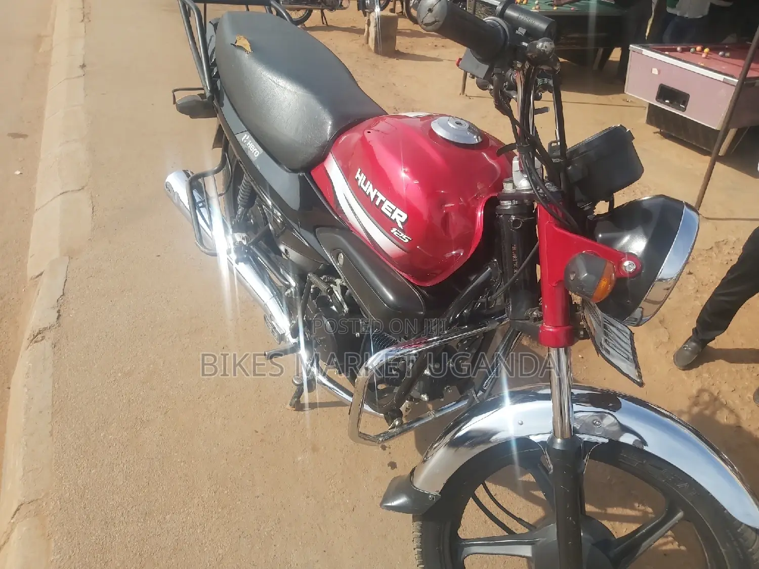 New Hero Hunter 125 2022 Red