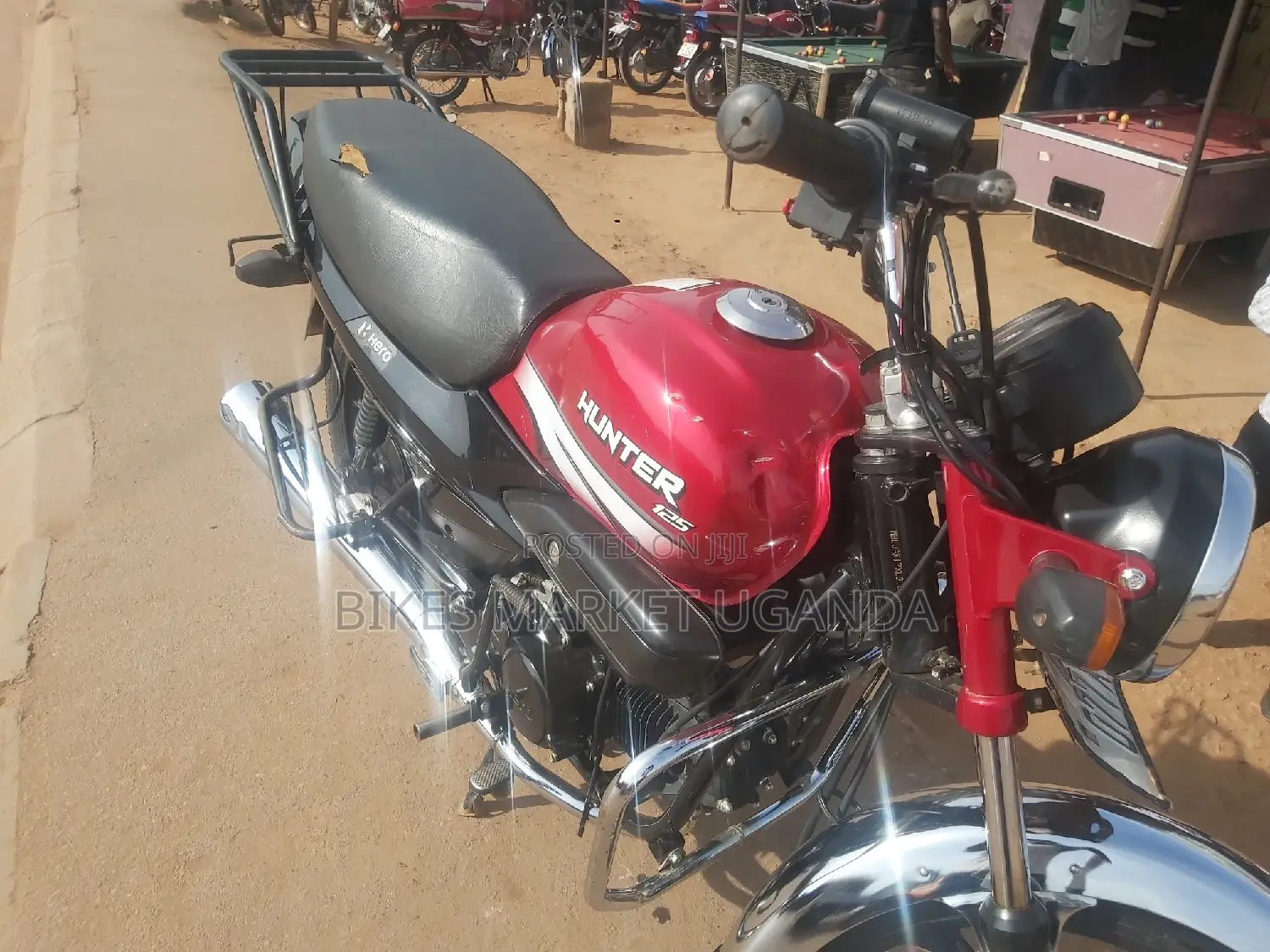 New Hero Hunter 125 2022 Red