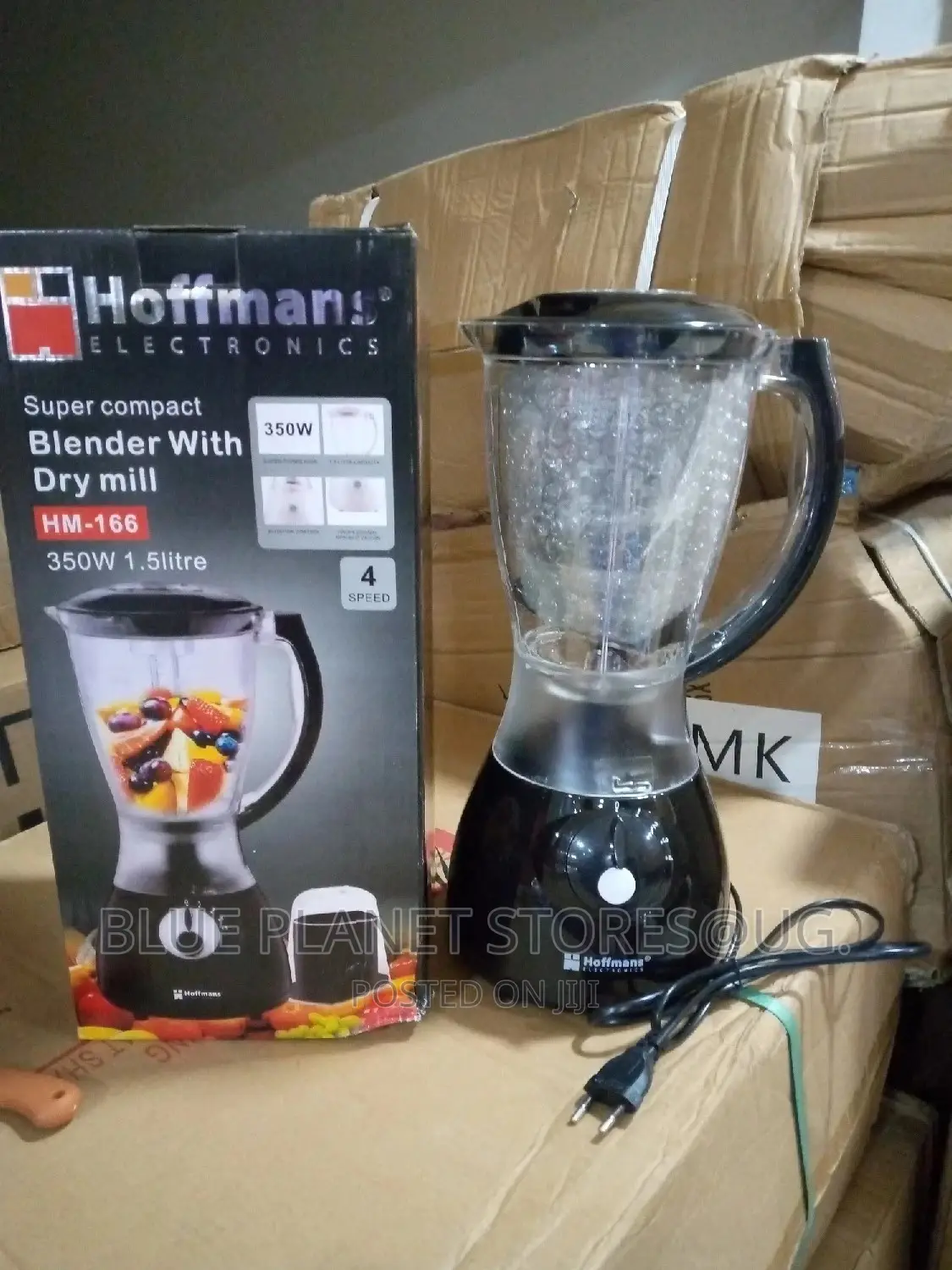 HOFFMANS 2_in_1 \\ 1.5L Electric Blenders \\ 350w \\ HM-165
