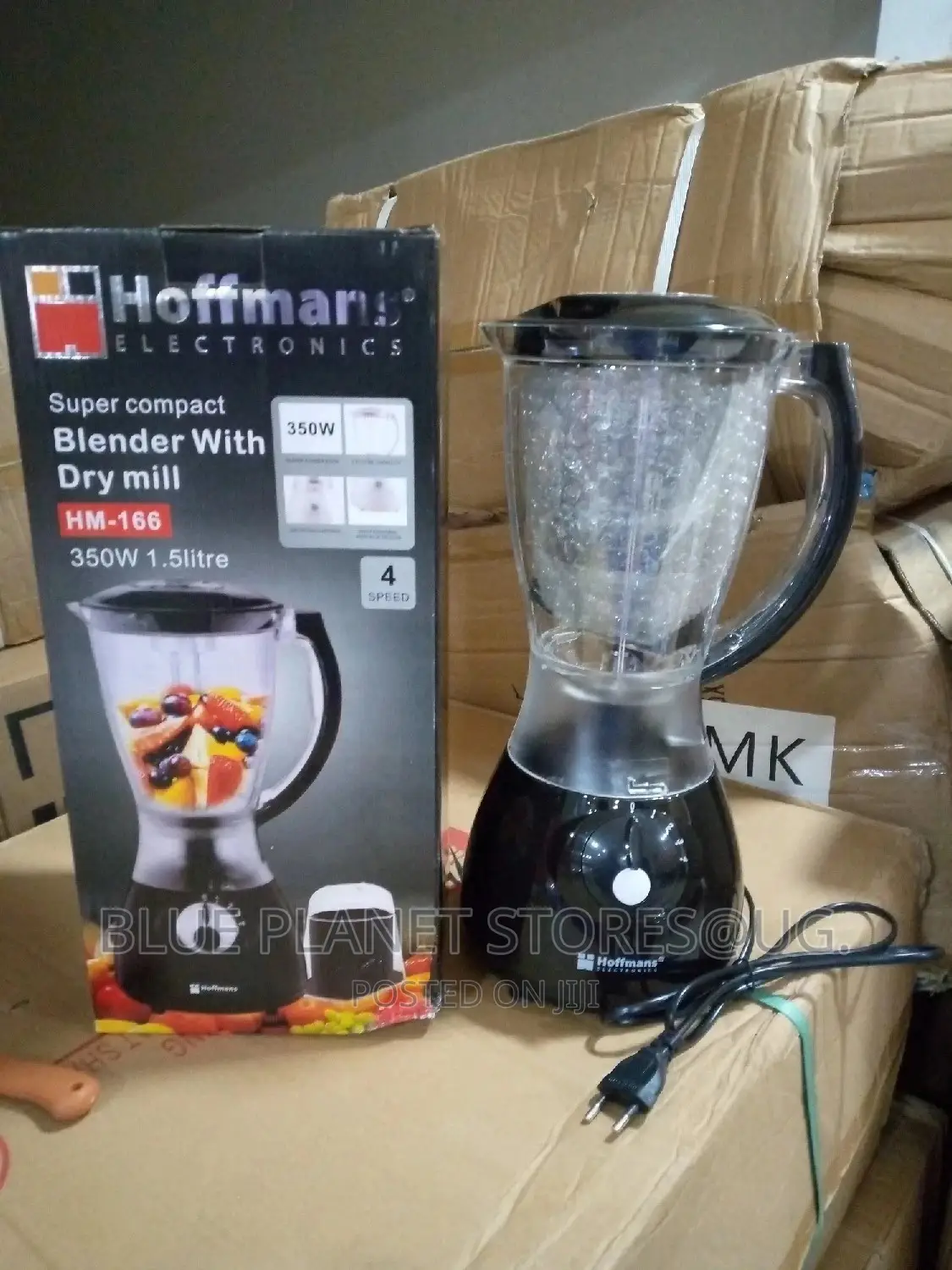 HOFFMANS 2_in_1 \\ 1.5L Electric Blenders \\ 350w \\ HM-165