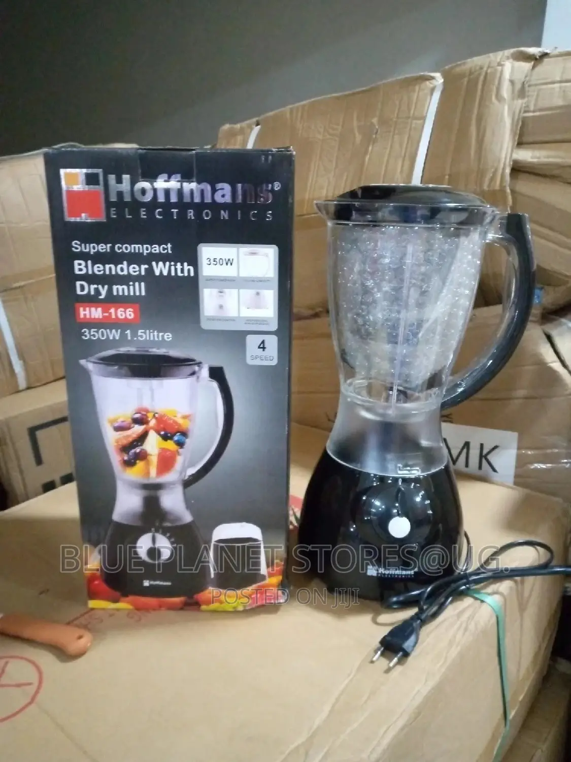 HOFFMANS 2_in_1 \\ 1.5L Electric Blenders \\ 350w \\ HM-165