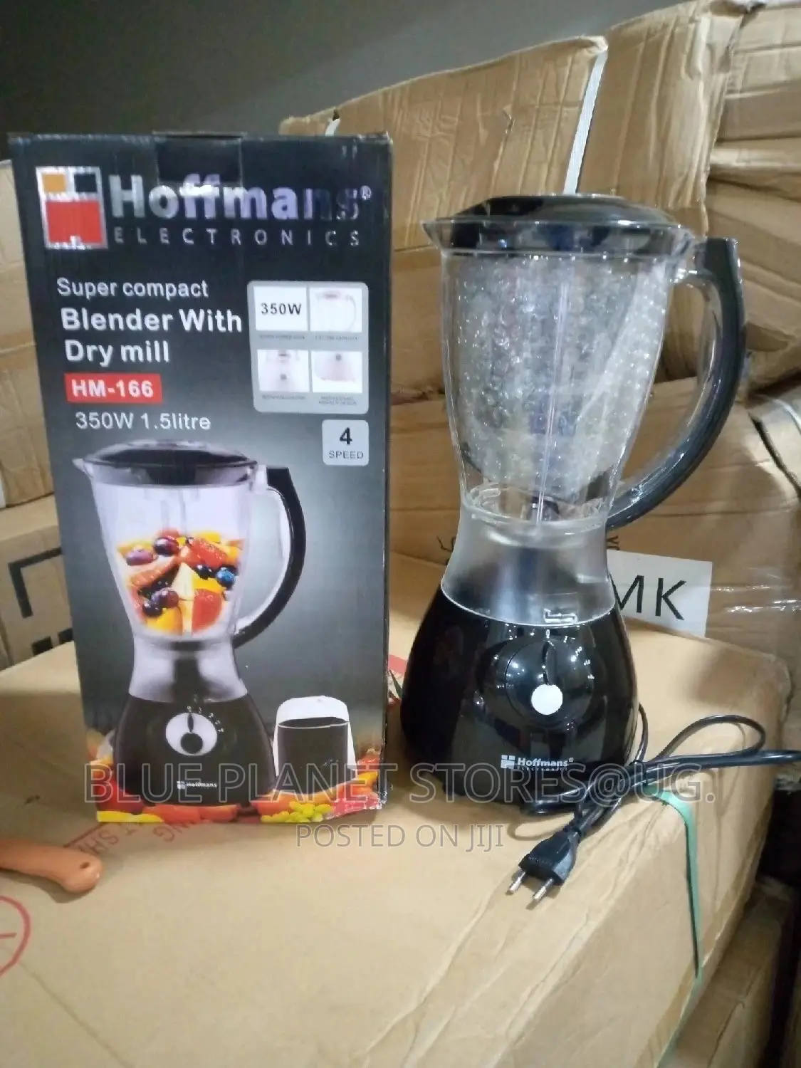 HOFFMANS 2_in_1 \\ 1.5L Electric Blenders \\ 350w \\ HM-165