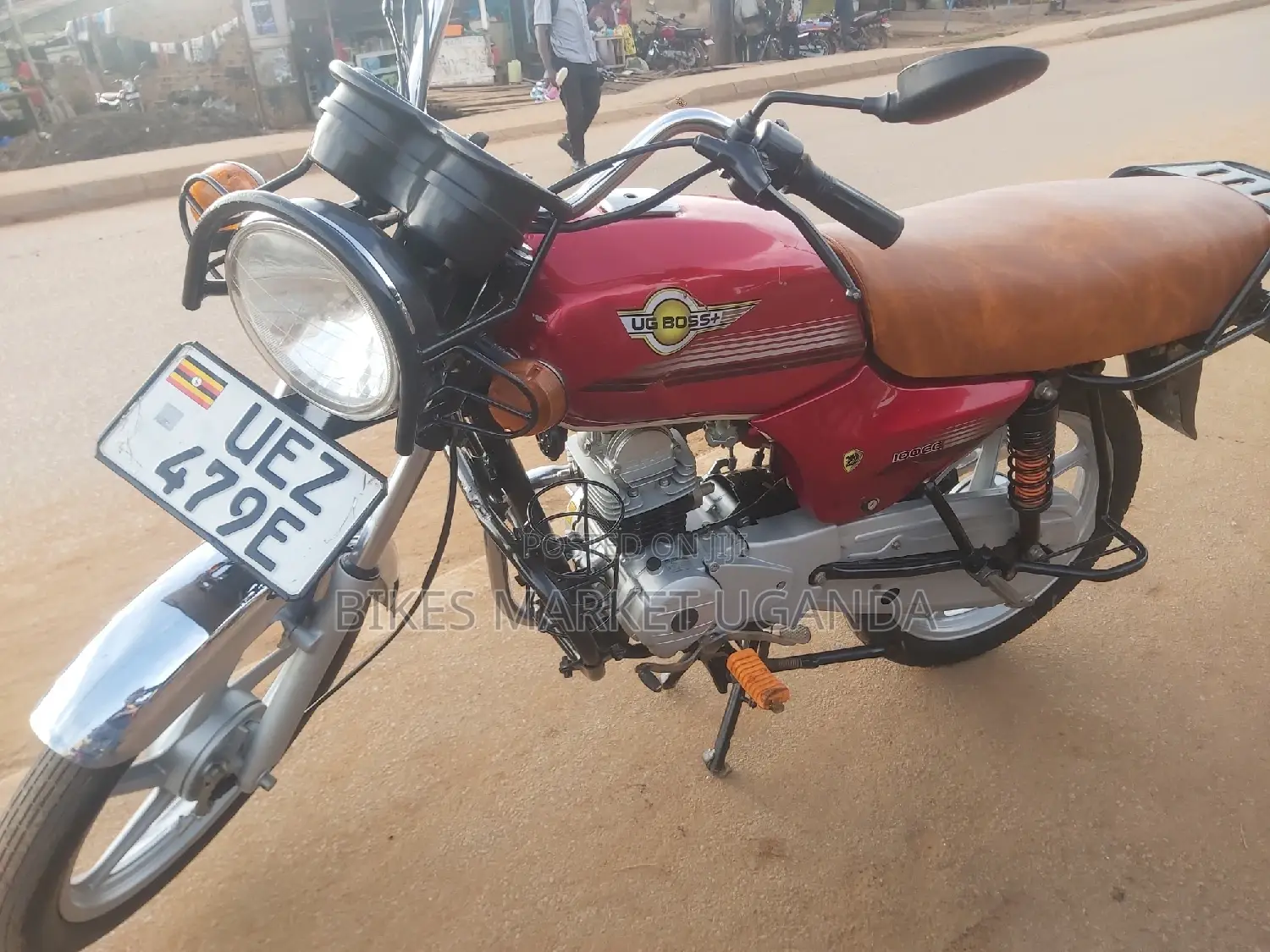 New Bajaj Boxer 100 2018 Red