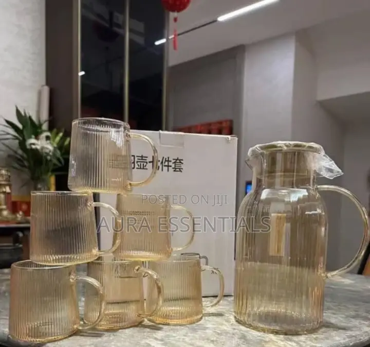 Glasses and Jar Set