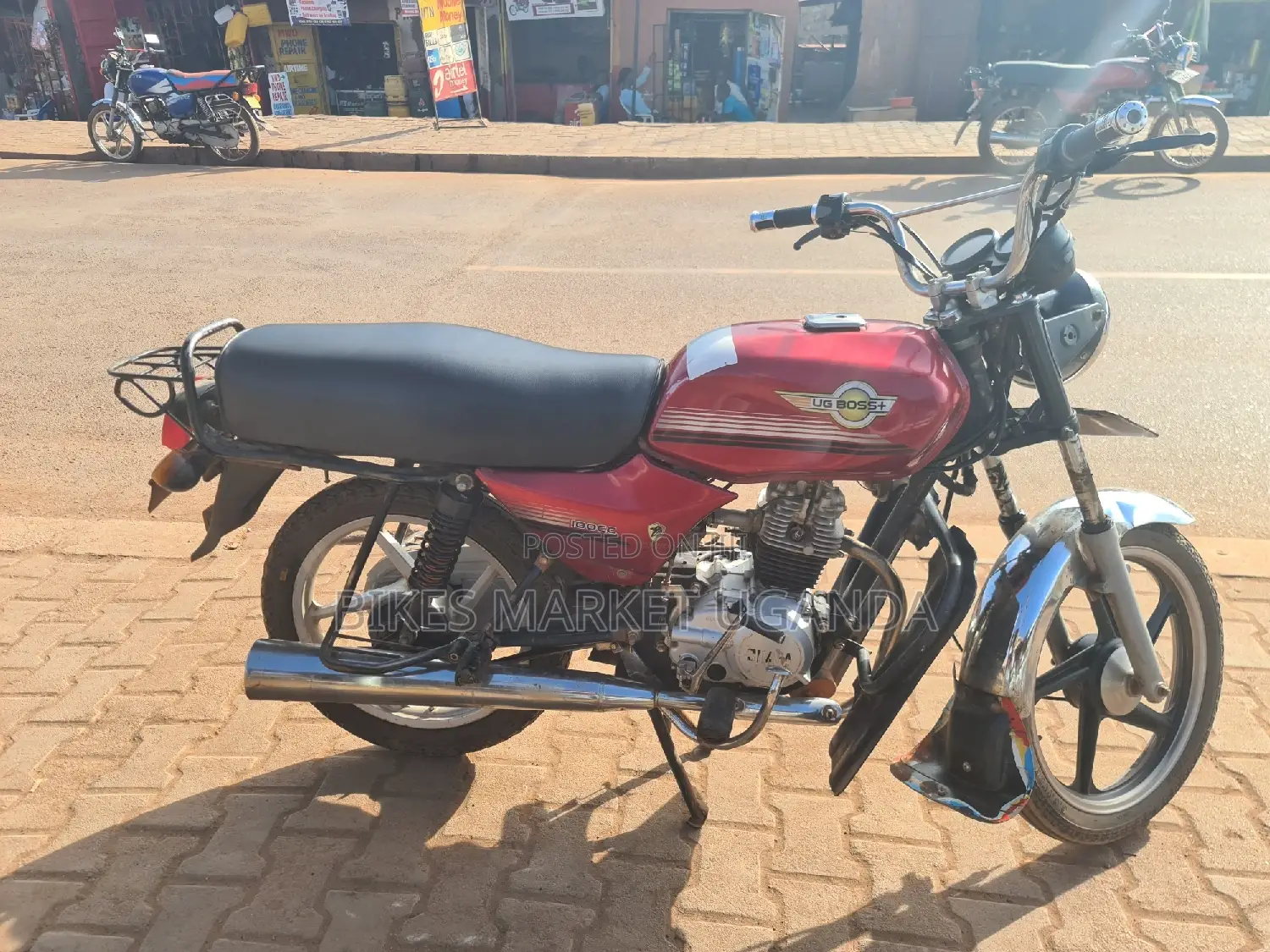 Bajaj Boxer 100 2009 Red