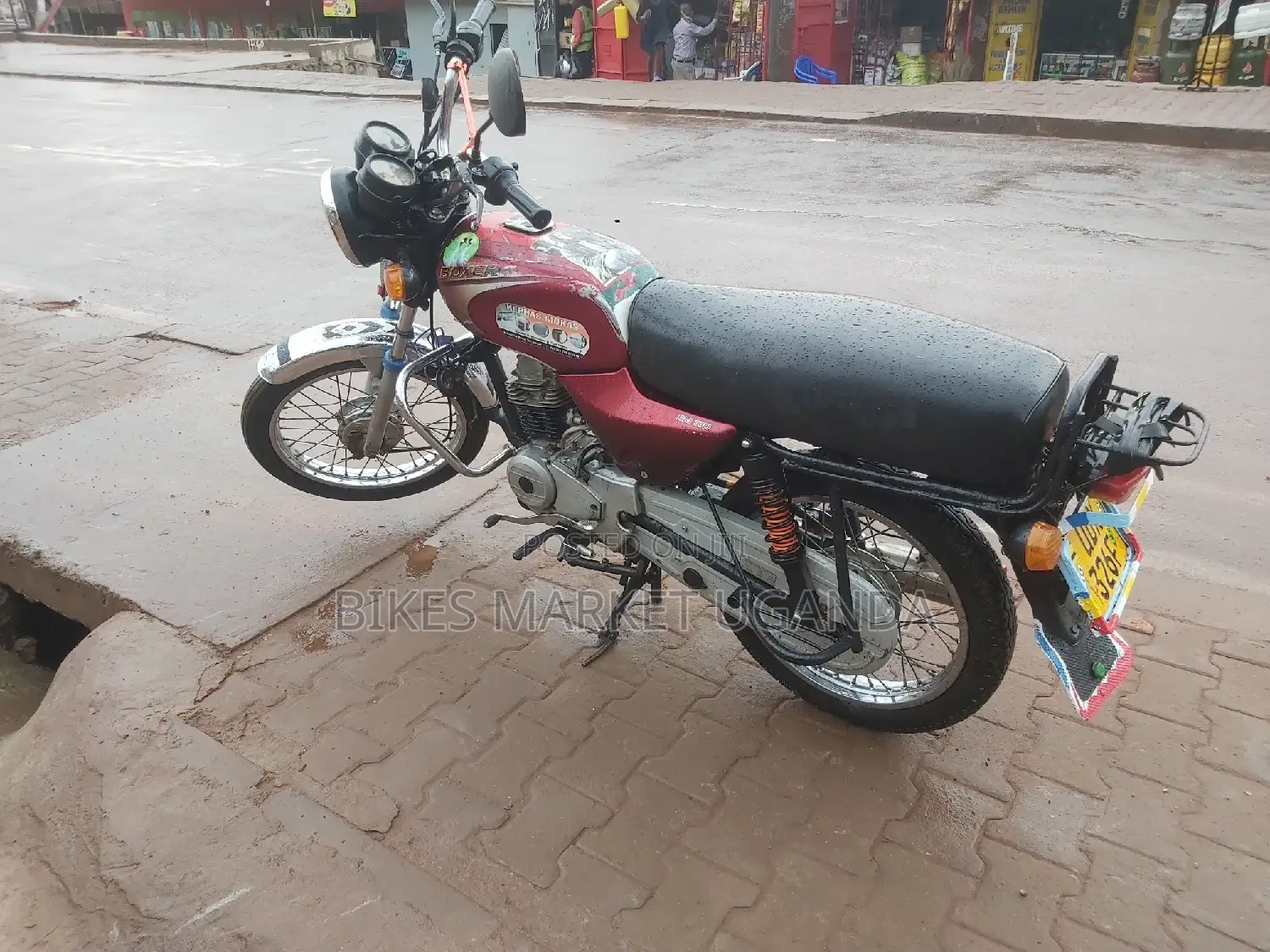 Bajaj Boxer 100 2009 Red