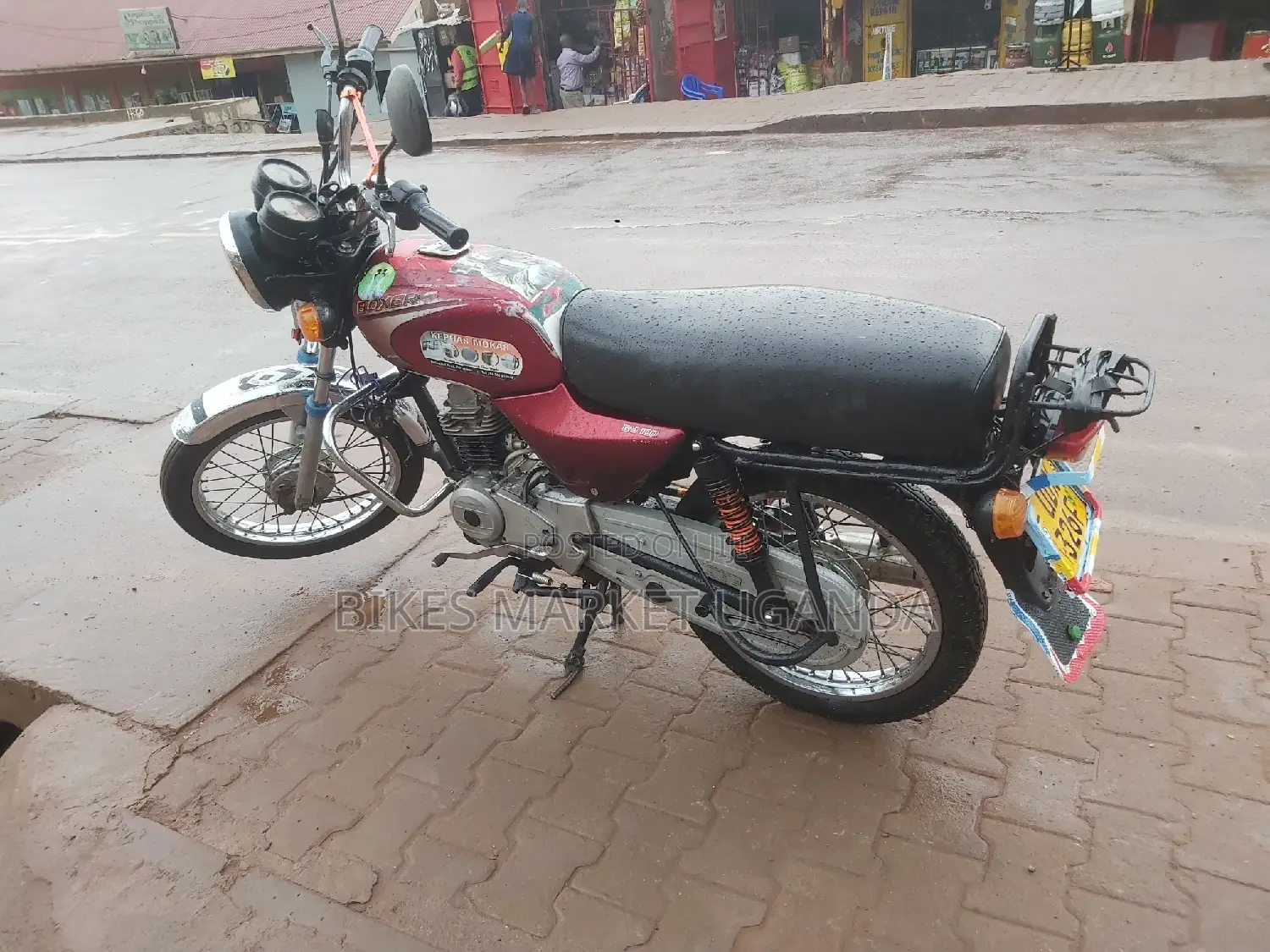 Bajaj Boxer 100 2009 Red