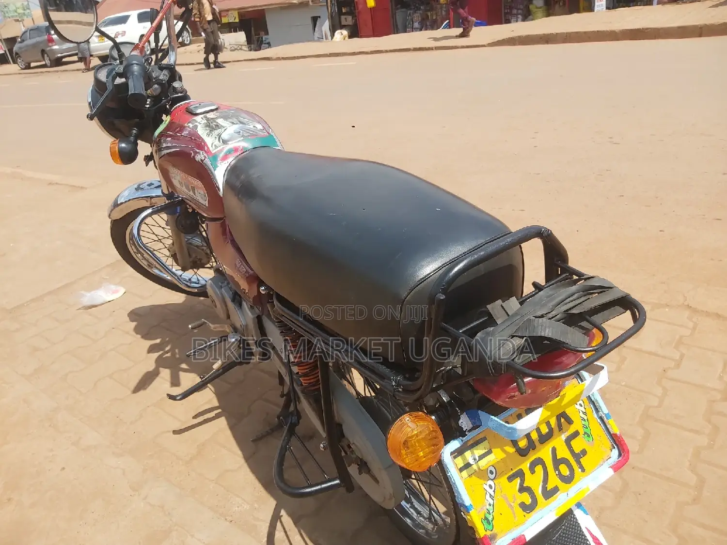 Bajaj Boxer 100 2009 Red