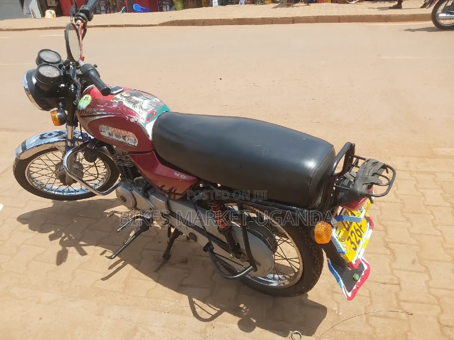 Bajaj Boxer 100 2009 Red