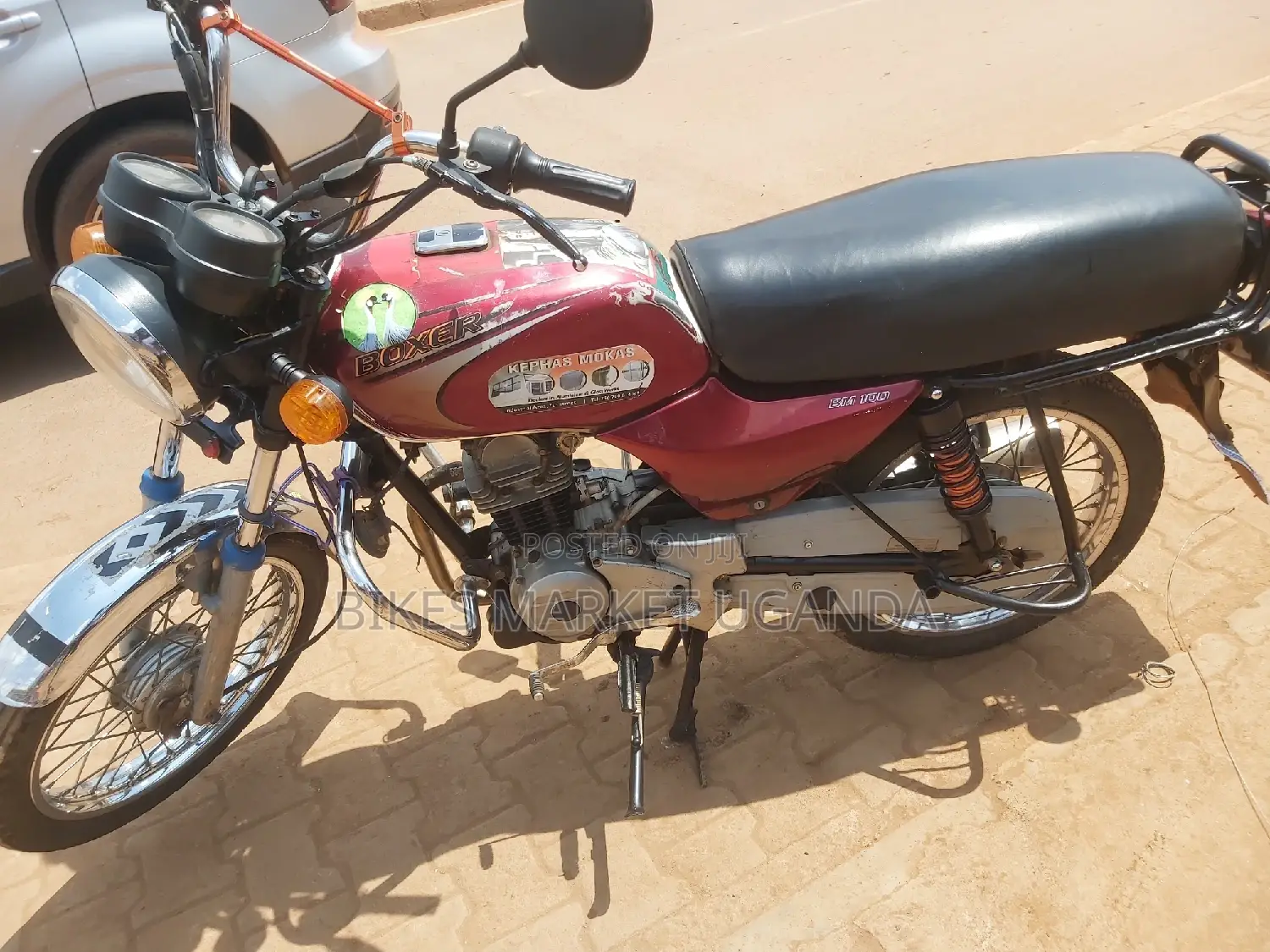 Bajaj Boxer 100 2009 Red