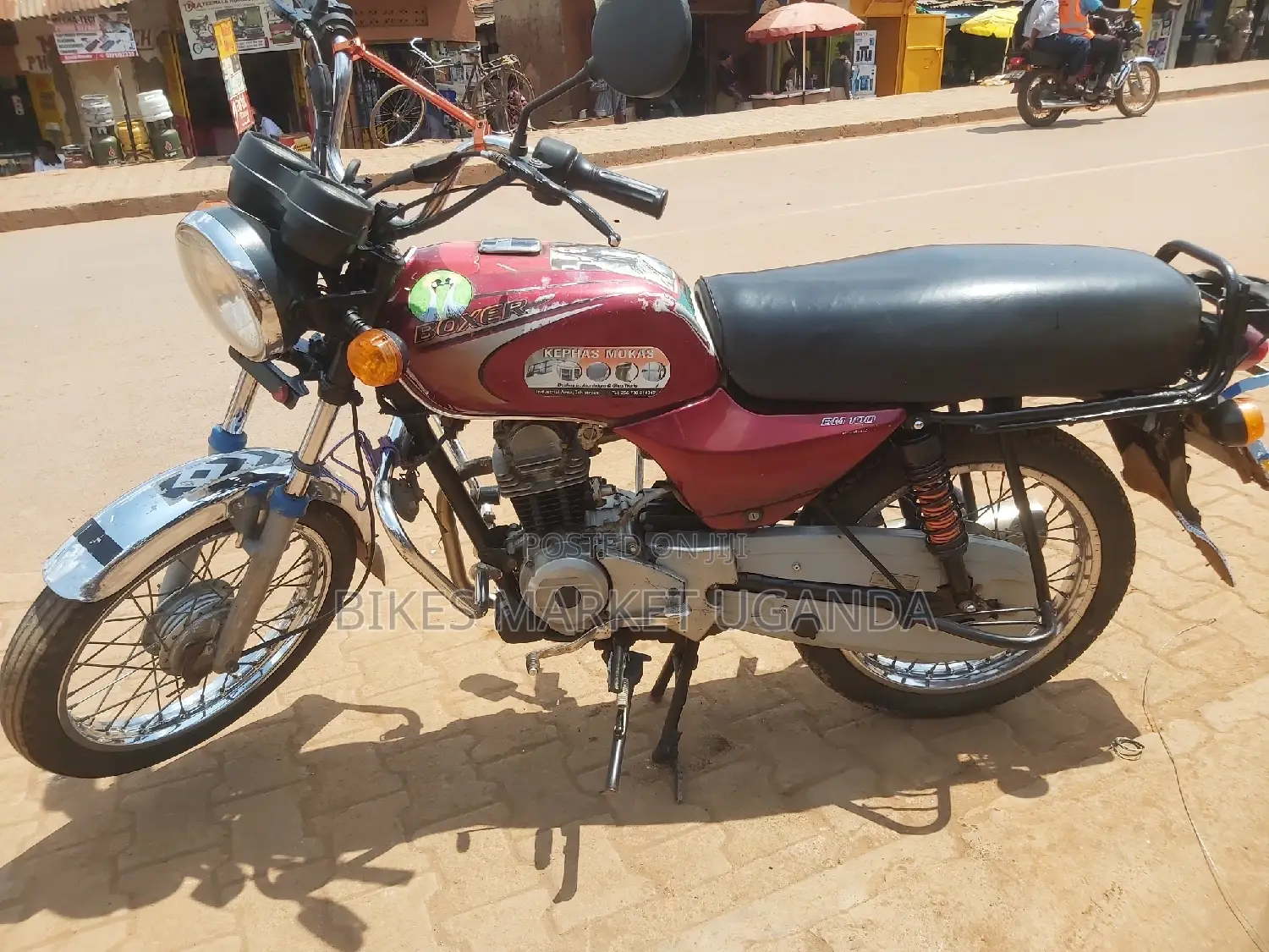 Bajaj Boxer 100 2009 Red