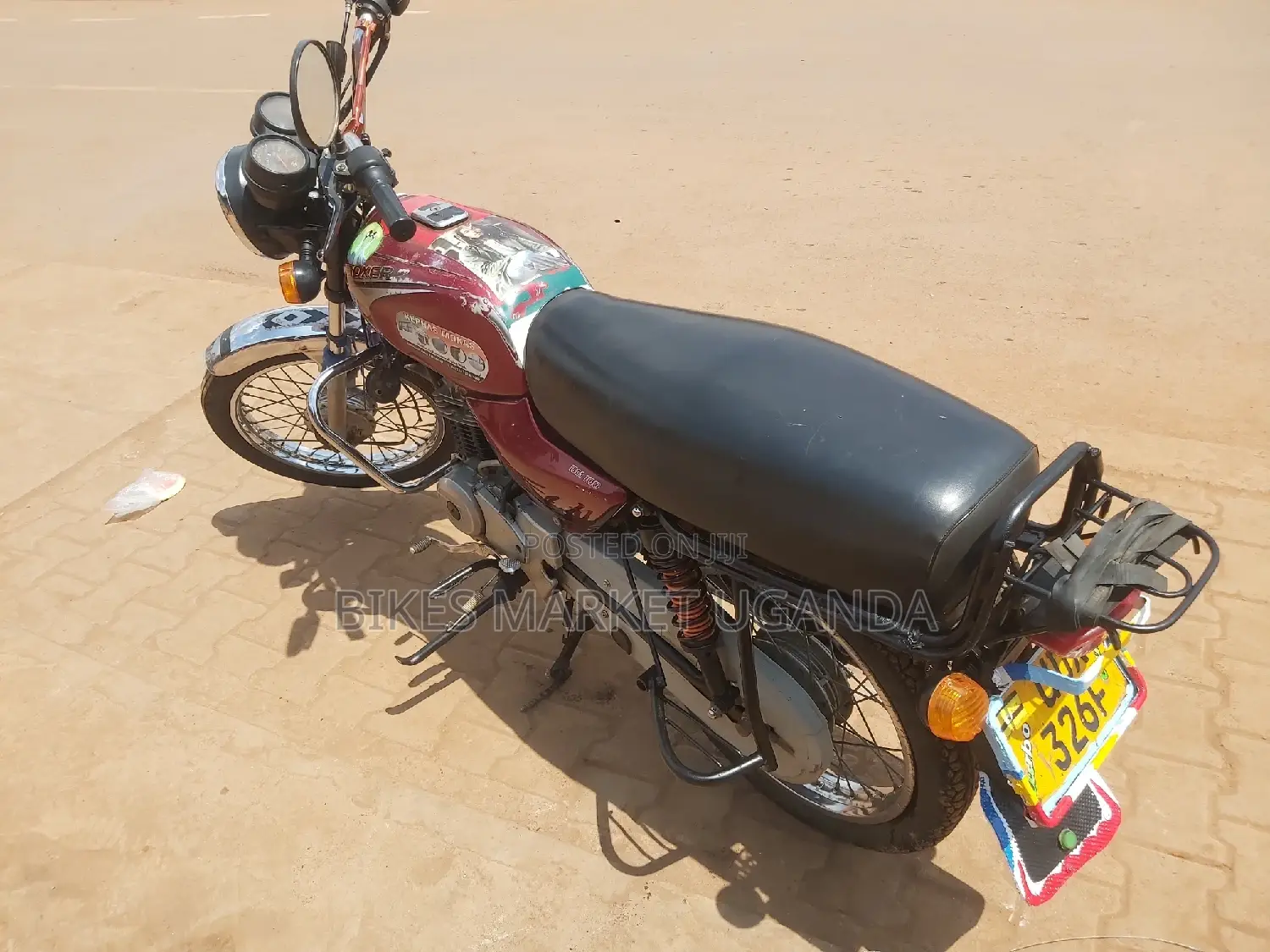 Bajaj Boxer 100 2009 Red