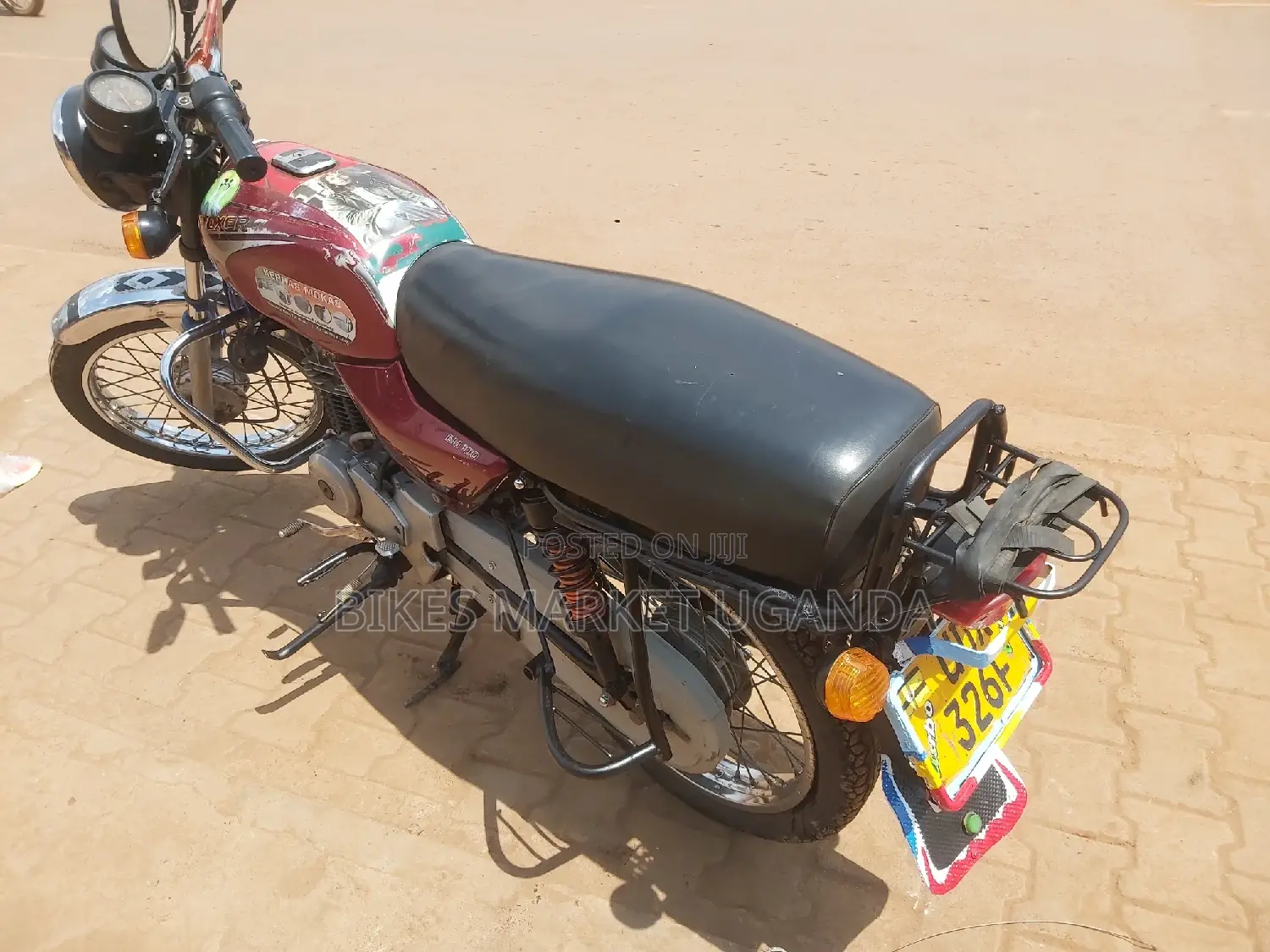 Bajaj Boxer 100 2009 Red