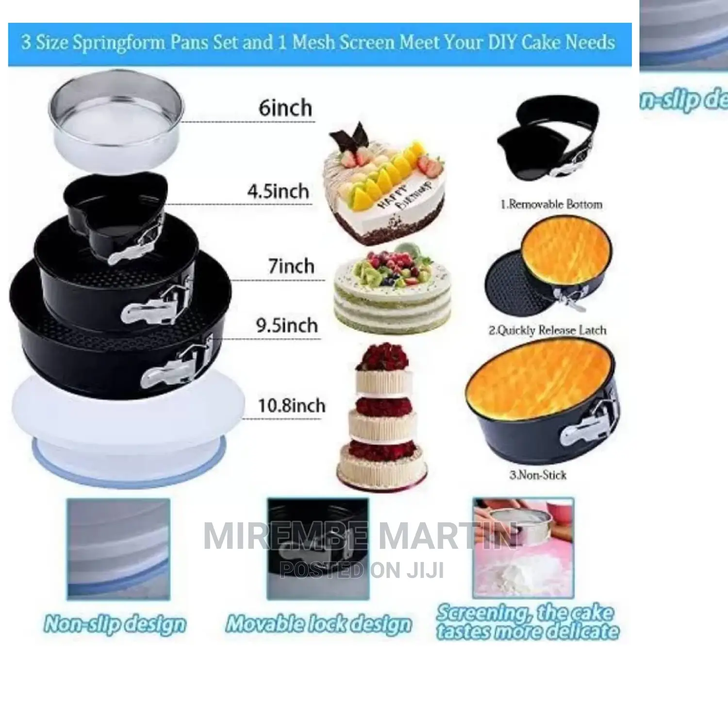 Black Cake Mold