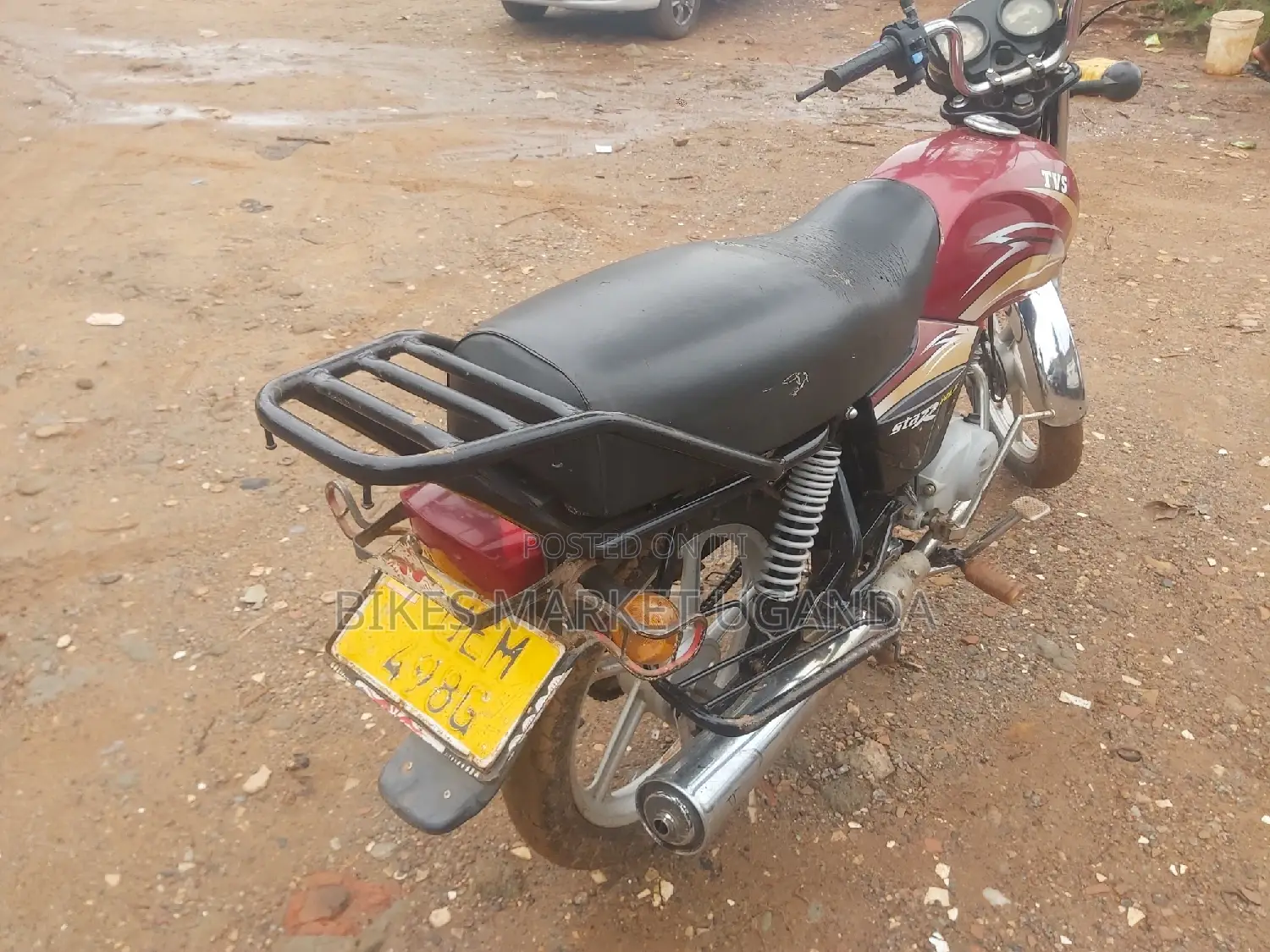 TVS XL 100 2017 Red