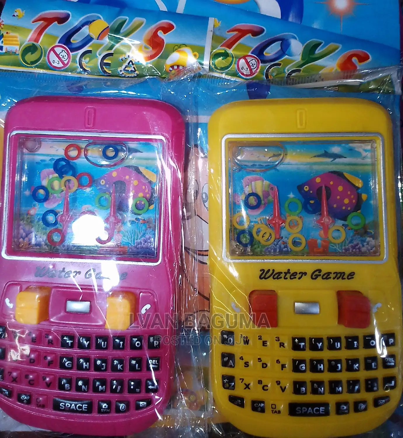 Water Ring Game Toys for Kids - Handheld