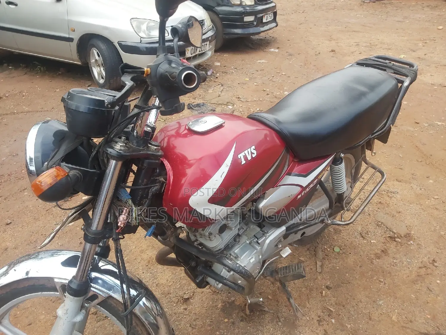 New TVS HLX 125 2018 Red
