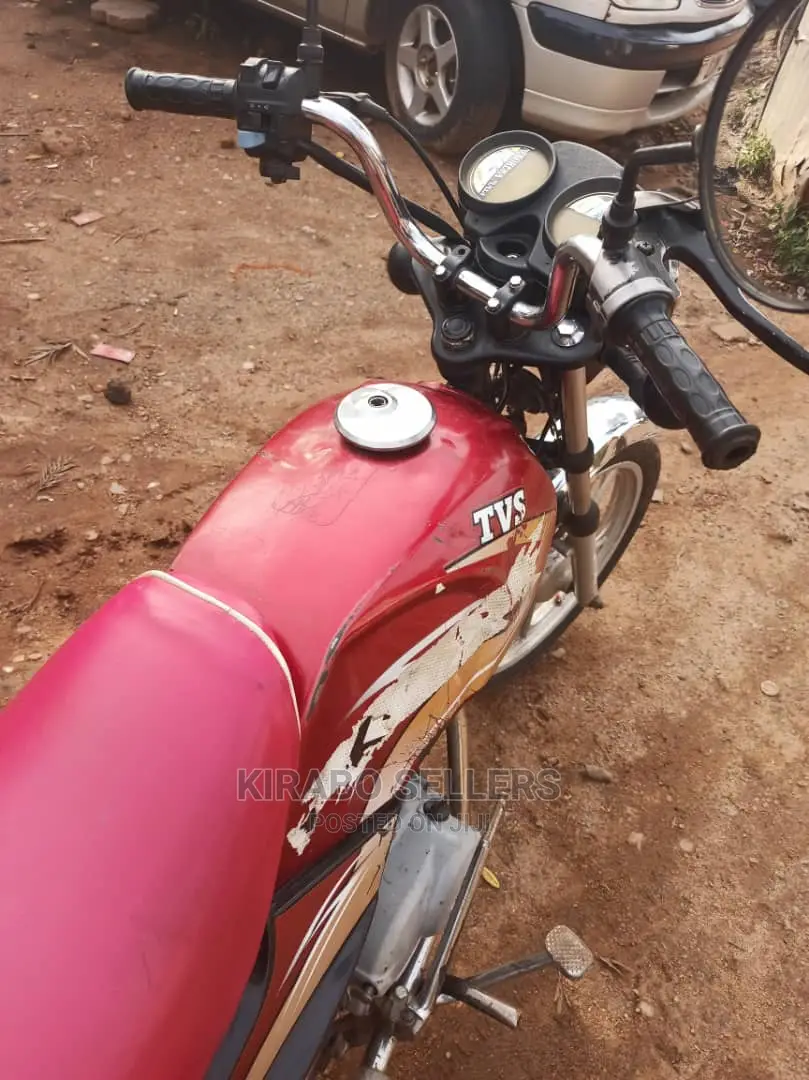 TVS King Deluxe Plus iTouch Start 2018 Red