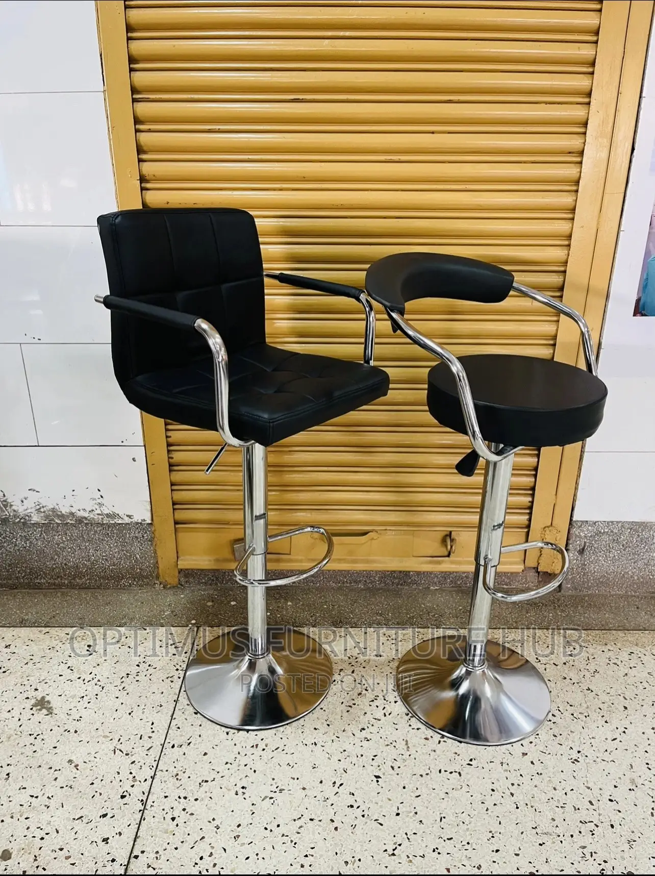 Leather Bar Stool