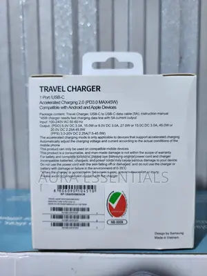 Original 45W Samsung Super Fast Charger