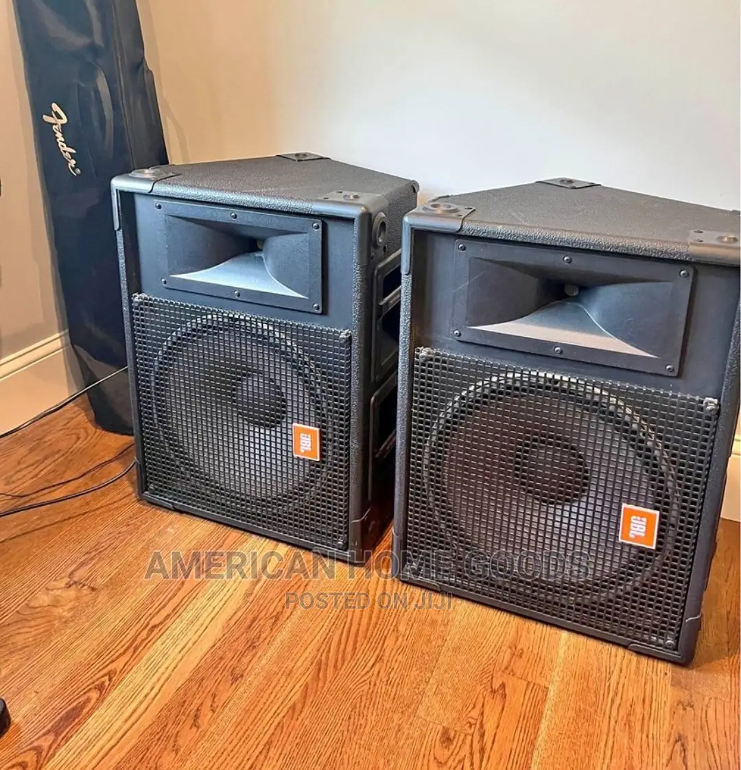 Pair of 15" JBL MR805 Series, PA Professional Speakers.