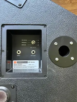 Pair of 15" JBL MR805 Series, PA Professional Speakers.