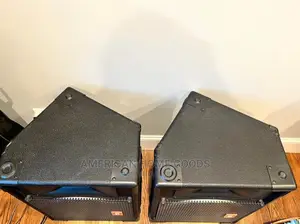 Pair of 15" JBL MR805 Series, PA Professional Speakers.
