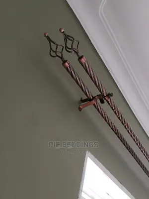 Strong Metallic Curtain Rods